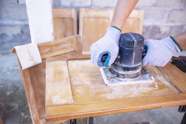 Cabinet Door Stripping