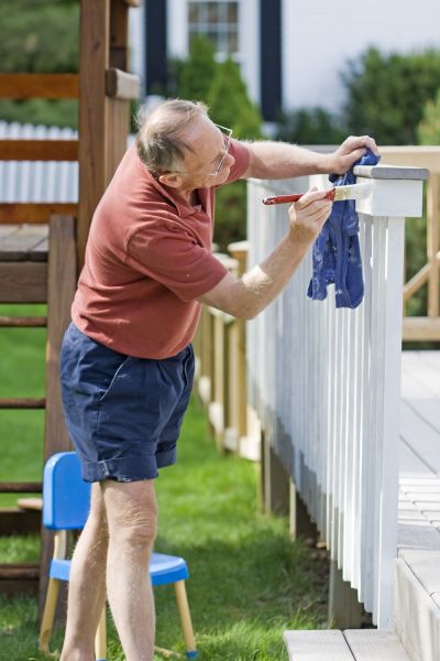 Outdoor Deck Painting