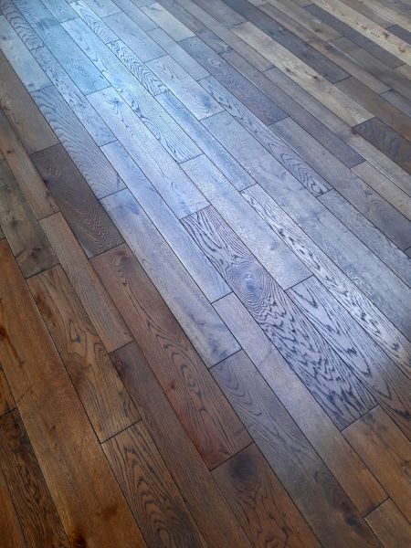 Oak Wood Staining