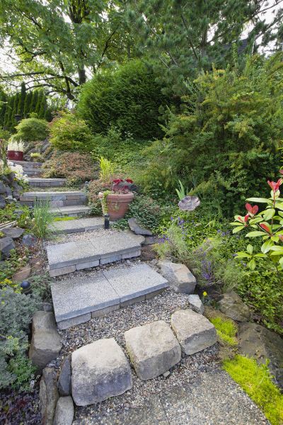 Patio Stair Building